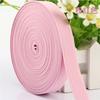 Cuerda elástica de amarre de tejido liso encriptado engrosada de doble cara de 2 cm, cinturón de amarre de 2,5 cm, elástico de color sin lanzadera de alta elasticidad de 1,5 cm