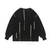 Catálogo Invierno Nueva Moda Japonesa Nicho Diseño Línea Ming Borla Casual Suéter Unisex para Hombres y Mujeres
