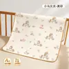 Protetor de colchão lavável à prova de urina para recém-nascidos, qualidade Classe A para mães e bebês, algodão puro, tamanho grande, lençol impermeável para cama inteira, personalizável
