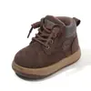 Botas Martin para Niños 2026 Nuevo Estilo Primavera y Otoño Botines Cortos para Niños Botas de Cuero Retro Británico Zapatos para Bebé Suela Suave Individual
