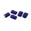 Cabochão Oval Cru de Lápis Lazúli Natural Afegão Personalizado, Pedra Preciosa Lisa com Fundo Plano, Cabochão Não Tratado
