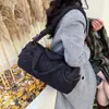Chaqueta de Algodón para Viajero de Invierno Bolso Cruzado Bolso de Mujer con Bolsillo Grande para Calentar Manos Bolso de Hombro Bolso de Mano de Viaje Acolchado de Moda para Mujer