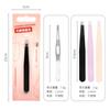 Pinzas de Acero Inoxidable 96 Pinzas para Cejas Pinzas con Correa de Color Pinza para Boca Pinzas de Precisión para Depilar Cejas Multiusos Pinzas para Pestañas y Cejas