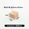 Portatarjetas de Madera Maciza de Haya Base para Etiqueta de Precio Base de Madera para Notas Soporte de Base de Madera Soporte para Inserción de Tarjetas de Notas Soporte para Señal