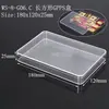 Caja de Regalo de Cristal Especial de Qingdao, Caja Personalizada de Filete de Pescado a la Parrilla con Calamar Desmenuzado, Caja de Empaque para Snacks de Mariscos