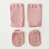 Novos Joelheiras Infantis da Amazon, Conjunto de Meias para Bebê, Meias para Crianças Pequenas, Equipamento de Proteção Anti-Derrapante para Engatinhar de Bebê, Joelheiras Classe A