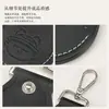 Llavero de almacenamiento de cuero PU, regalo para coche, beneficio promocional para empresas, colgante de llavero con logo en relieve