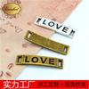 Un 108.05kg Colores 1.63g Vintage Letra Amor Conector DIY Accesorios para Joyería Venta al por Mayor 60 Piezas/Paquete