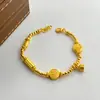 Nuevo Pulsera Enrollada de Calabaza Antigua Popular Estilo Chinoiserie, Gama Alta, Exquisita, Ligera y Lujosa, Versátil, Retro, Moda y Elegante Joyería de Mano