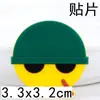 Accesorios de Joyería para Pasadores de Pelo Decoración para Fundas de Teléfono Móvil Parche Adhesivo de PVC Suave Muñeca Plana de Animales de Dibujos Animados Accesorios de Goma Suave