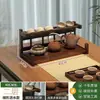 Gabinete de té para el hogar Soporte para tazas de té de oficina Estante de almacenamiento Estante pequeño de exhibición para sala de té Soporte de exhibición de tetera para escritorio