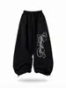 Conjunto com Capuz Letras de Strass Estilo Marca Tendência Transfronteiriço, Conjunto de Duas Peças de Moletom e Calça de Moletom Casual Solto Unissex