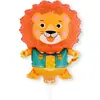 Balão Vermelho da Internet Barraca de Mercado Noturno Empurra Balão da Temporada Escolar Flor Balão Barraca de Balão Clipe de Mão Infantil Desenho Animado