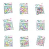 Exportação Transfronteiriça Resina Rosa Pulseira DIY Acessórios de Contas Cartão de Unha de Papel Cabeça Pulseira Acessórios de Contas Contas