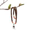 Pulsera de sándalo verde natural DIY0.6 cuentas antiguas pulsera multicírculo para hombres y mujeres nuevo estilo chino cuentas de rosario para jugar venta al por mayor de fábrica