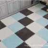 Etiquetado Transfronterizo Alfombrilla de Espuma Cortable para Empalmar Alfombra de Piso Alfombra de Dormitorio Manta de Cama Niña Linda Alfombra de Gamuza Lavable a Máquina