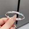 Pulsera infantil plata pura 9999 plata de ley Pulsera infantil nicho maciza alta calidad mediana niños Niños Niñas pulsera para bebé