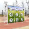 Jogo Divertido de Futebol de Nove Quadrículas Tiro ao Gol Treinamento de Pênalti Treinador de Posicionamento Decorativo