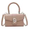 La bolsa popular de este año para mujer con estampado de cocodrilo, bolso pequeño cuadrado, tendencia de moda coreana, bolso de mano, bolso cruzado, venta al por mayor de fábrica