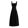 Vestido de Verano Nuevo Estilo Vacacional Borde Plisado Apertura Frontal Diseño de Hebilla Diosa Morado Claro Vestido Largo Vestido Camisero Vestido de Falda Amplia