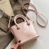 Bolso bandolera de moda de primavera y verano, sencillo y cremoso, estilo coreano, informal, combinable con todo, de alta gama.