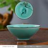 Taza de té celadón cerámica pintada a mano maestro taza individual taza de té hogar tazón de té kung fu taza sombrero vintage venta al por mayor