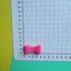 Año Nuevo Rosa Roja Terciopelo Rosa Lazo 3D Accesorios para el Cabello DIY Pinza para el Cabello Funda para Teléfono Zuecos Imán para Nevera Accesorios