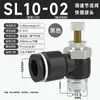 Cilindro Neumático Conector Rápido de Cánula Válvula de Flujo Ajustable Sl4-M5/6-01/8-02/10-03/1 Metabo