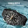 Relógio Masculino Suíço Genuíno Chaxigo Relógio Masculino de Luxo para Negócios Popular Transfronteiriço Pulseira de Aço Relógio de Quartzo à Prova d'Água