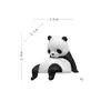 Pantalla de borde de hora casual auto-reparable panda lindo figura tendencia nacional creativa muñeco de borde de pantalla