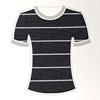Polo de Piquet de Algodão Puro com Lapela Camiseta Esportiva Masculina Tecido de Malha Elástica Mesh Respirável