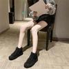 Zapatos de Algodón de Invierno para Mujer, Botines Cortos Cálidos y Engrosados para Mujer, Nuevos Zapatos Versátiles de Lana de Cordero Teddy 2025, Zapatos Peludos para Exterior, Modernos