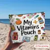 Bolsa de Cosméticos de Lino con Lazo de Nuevo Estilo para Amazon Transfronterizo, Resistente a Manchas, Resistente al Desgaste, Bolsa de Almacenamiento de Gran Capacidad, Personalizable