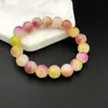 Anel Único de Ágata Jade Pulseira 10mm Ao Vivo para Homens e Mulheres Presente de Dia dos Namorados Casal Joia Contas Frescas Presente Explosivo
