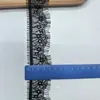 Ribete de encaje de pestañas de un solo lado, fabricante 2017, 100% nailon, no elástico, 5 CM, utilizado como adorno decorativo para ropa y dobladillos de faldas