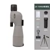 Telescópio Monocular de Alta Potência para Observação de Pássaros Zoom Contínuo 25-75X60 Telescópio Aprimorado de Alta Potência para Visão Noturna Fotografia Visualização de Alvos