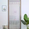 Atacado de fábrica cortina anti-mosquito de verão cortina de gaze sem perfuração quarto cortina de fio de velcro silenciosa pode ser uma geração