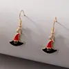Accesorios Yongge Serie Transfronteriza de Halloween Pendientes de Terror y Peculiares Pendientes y Colgantes de Oreja Personalizados de Calabaza de Halloween y Fantasma Aterradores