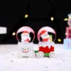 Bestseller Aventura do Trem Dingdang Bola de Cristal Caixa Surpresa Enfeite de Bola de Água Brilhante de Natal Transfronteiriço Presente Requintado