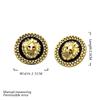 Pendientes de León Transfronterizos Moda Boutique Europea y Americana Pendientes Ecológicos con Goteo de Aceite Accesorios Lkn18Krgpe963