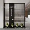 Nova Entrada de Escritório Estilo Chinês Tela Moderna de Vidro Changhong Parede de Imagem Divisória Parede de Fundo da Entrada da Casa