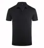 Camisas promocionales unisex de manga corta con logo impreso personalizado, ropa de trabajo corporativa de secado rápido, fábrica mayorista de polos