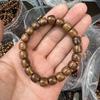 Especificaciones de pera negra 7*9 cuentas de manzana pulseras multicírculo para hombres y mujeres con el mismo estilo pulseras de cuentas para parejas pulseras de juego de texto con cuentas