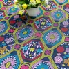 Tecido Tradicional Zhuang Tecido de Brocado Zhuang Estilo Étnico Jacquard Pano Zhuang DIY Roupa Adorno de Cabeça Roupas Toalha de Mesa para Conferência