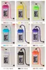 Nuevos suministros para vadeo a la deriva al aire libre natación buceo teléfono móvil bolsa impermeable transparente funda impermeable pantalla táctil venta al por mayor