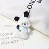 Bonito on-line celebridade top dog Pacha cão pingente desenhos animados pelúcia filhote de cachorro diy cocar acessórios acessórios de roupas