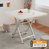 Mesa Dobrável Ft Mesa de Jantar Mesa Quadrada Mesa Doméstica Mesa de Jantar Simples Barraca Externa Mesa e Cadeira Dobráveis para Aluguel de Apartamento Pequeno