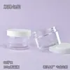 Botella de Crema Personalizada de 120g Tapa Ancha Plástico PET Cosmético Sub-Botella para Mascarilla Botella Vacía con Aroma a Fruta Seca y Té