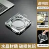 Elegante y lujoso, este cenicero de cristal engrosado es un complemento elegante y de alta gama para tu hogar u oficina.. Su creativo diseño de cristal evita que las cenizas se dispersen, lo que lo hace perfecto para usar en salas de estar y oficinas.