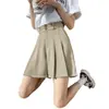 Traje de Verano 2026 Petites Tallas Grandes Falda Línea A Pantalones Cintura Alta Adelgazante Casual Pantalones Cortos de Pierna Ancha